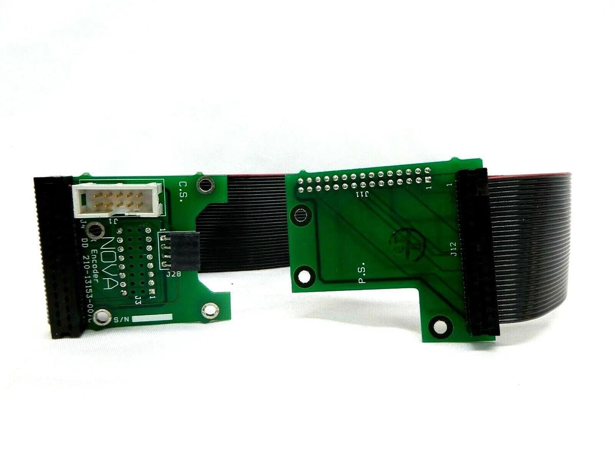 Used Nova X-Axis PCB Assembly Encoder 210-13153-00 Flex210-13154-00 NovaScan Working