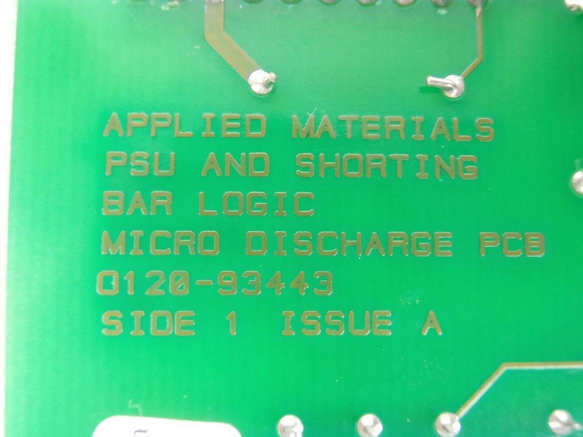 Used AMAT Applied Materials 0100-91032 PSU and Shorting Micro Discharge PCB Working