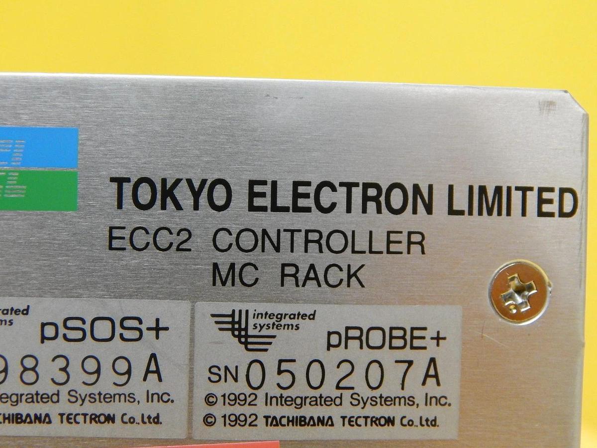 Used TEL Tokyo Electron 3D80-000766-V2 ECC2 Controller MC Rack Module CONT BOX Telius