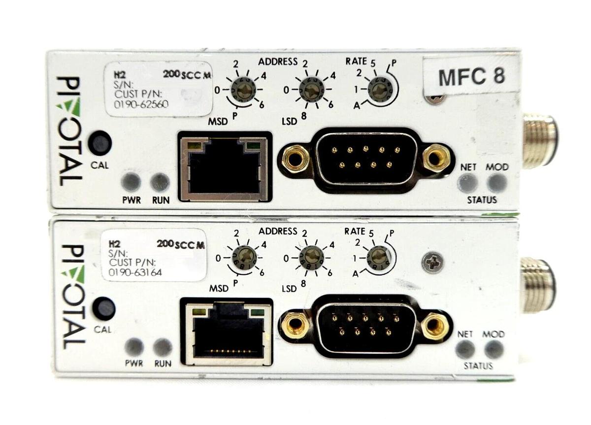 Used Pivotal Systems GFC Mass Flow Controller MFC 32-02154 32-02131 Lot of 10 Working