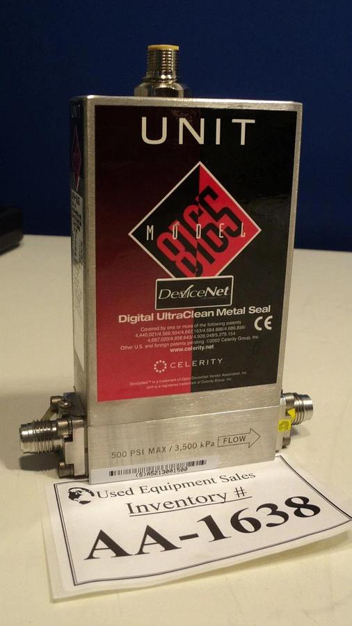 Used UNIT Instruments UFM-8165 Mass Flow Controller MFC AMAT 0190-08932-002 Used