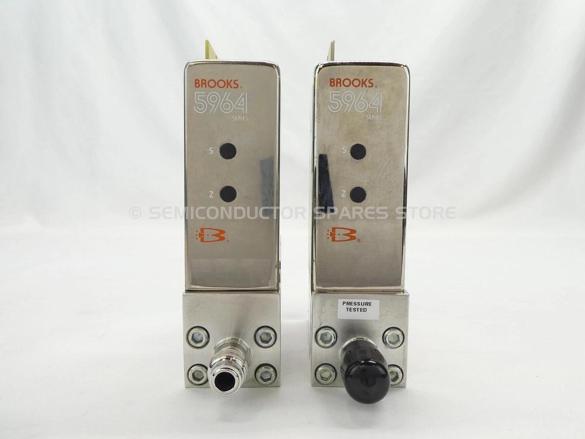Refurbished Brooks 5964 Mass Flow Controller MFC 2000 SCCM PH3 Lot of 2 OEM Refurbished