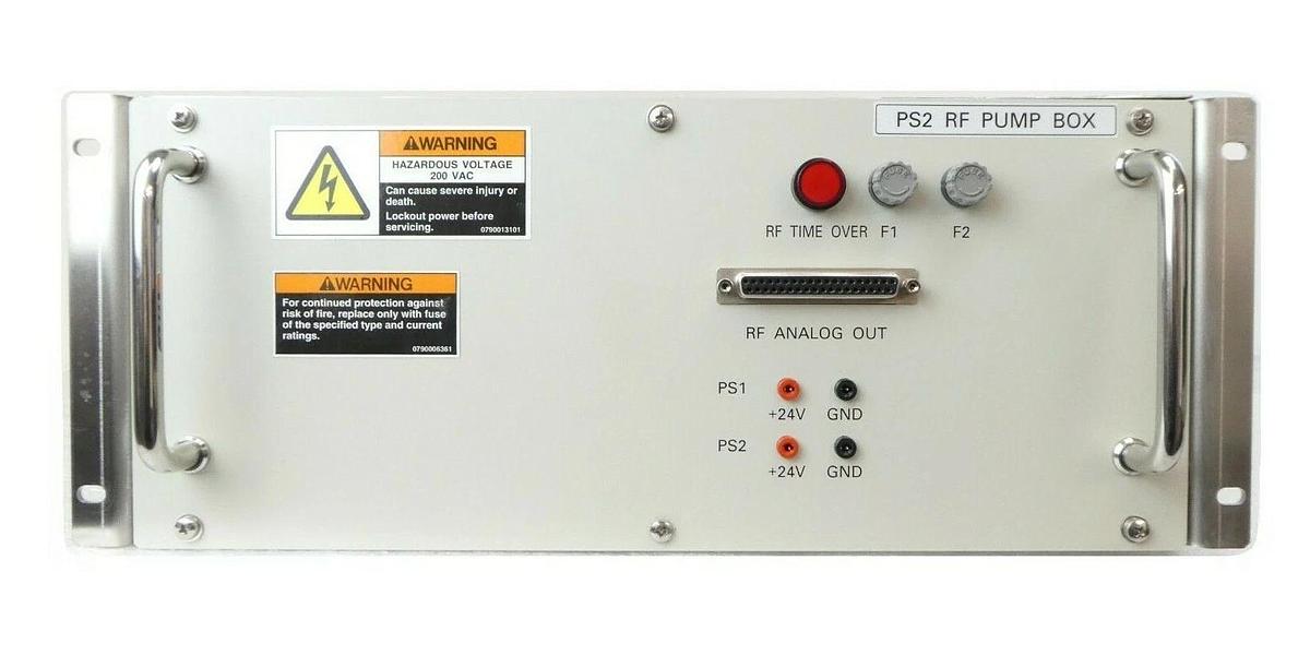 Used TEL Tokyo Electron PS2 RF Pump Box 2L81-050065-V1 2L81-050053-V1 2L81-050054-V1