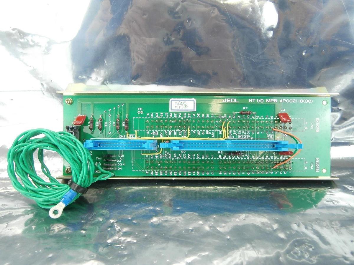 Used JEOL AP002118(00) Backplane Board PCB HT I/O MPB JSM-6400F SEM Used Working