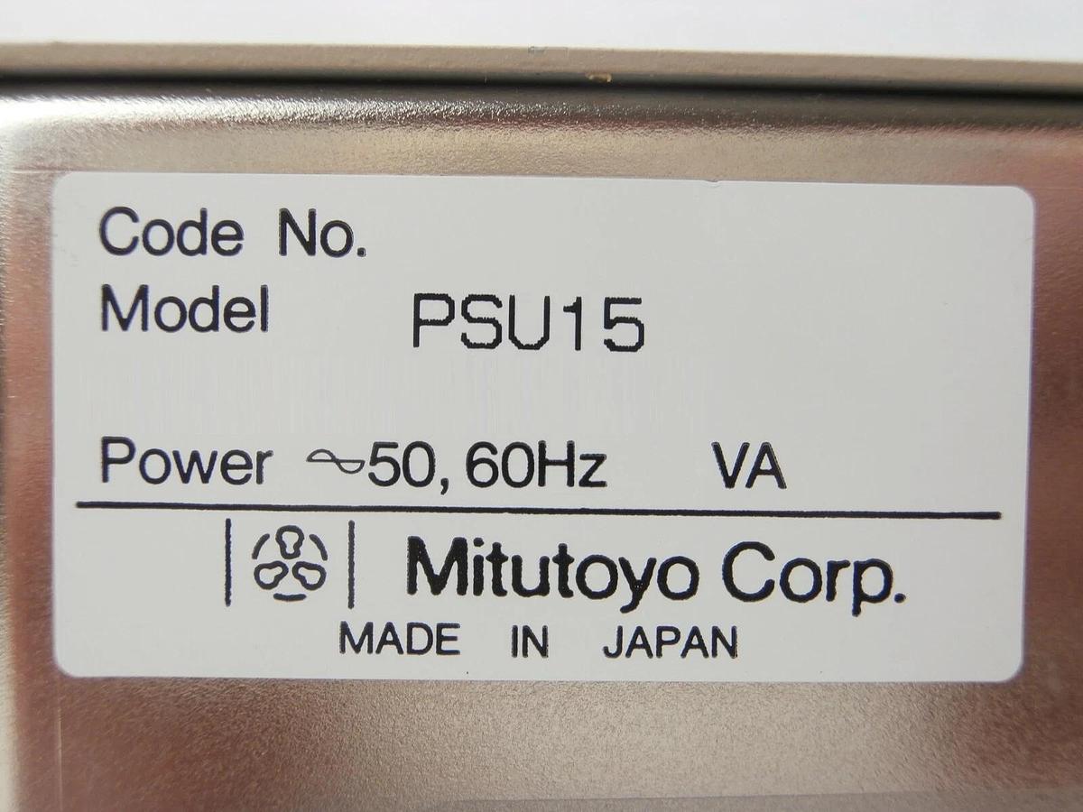 Used Mitutoyo PSU15 Power Supply Unit No Hatch Cover Working Spare