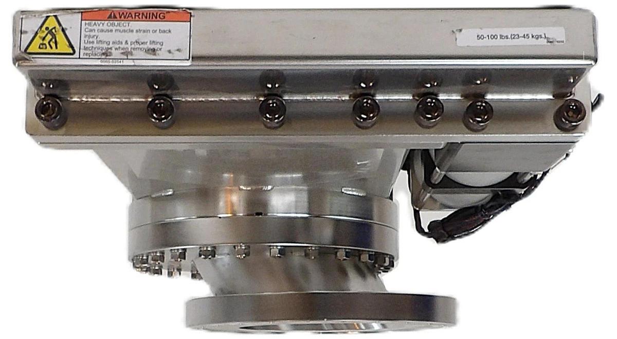 Used VAT 10846-UE28-AVN2 Ultra High Vacuum Gate Valve with Adaptor 0041-40414 Working
