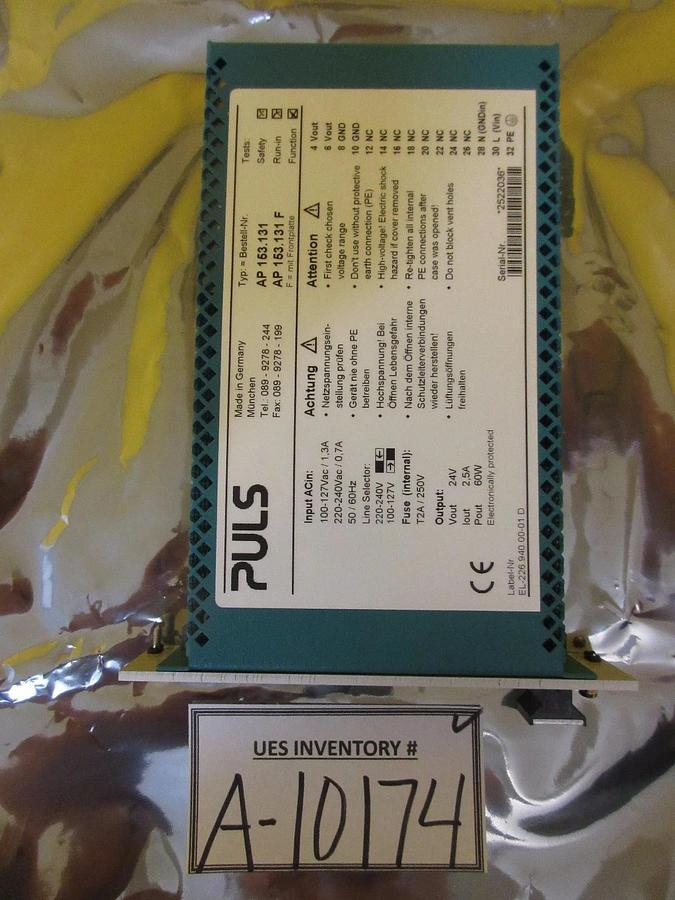 Used PULS AP 153.131 F Power Supply PCB Card ASML Used Working