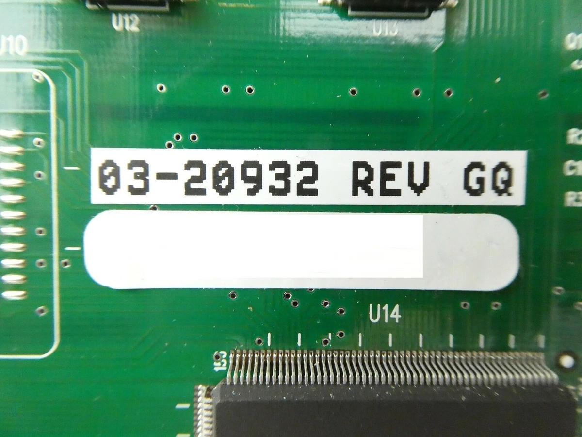 Used ASM Advanced Semiconductor Materials 03-20932 Lighting Control PCB Card Working