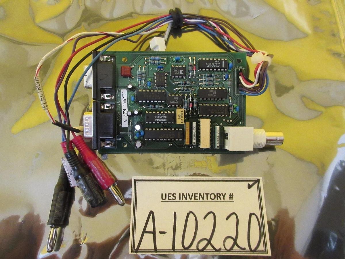 Used Arcom Control Systems TLA 551 Thermistor Elecrode Sensor Board PCB RCI-F Used