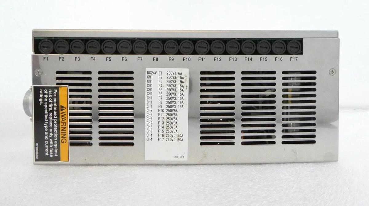 Used RKC Instruments RCB-43-1 Heater Controller Box TEL 3D80-001138-12 Working