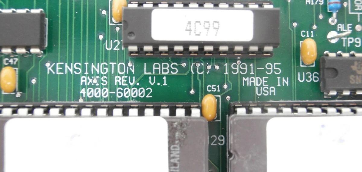 Used Kensington Laboratories 4000-60002 X-Axis PCB Card V.1 v9.61 PR Working Surplus