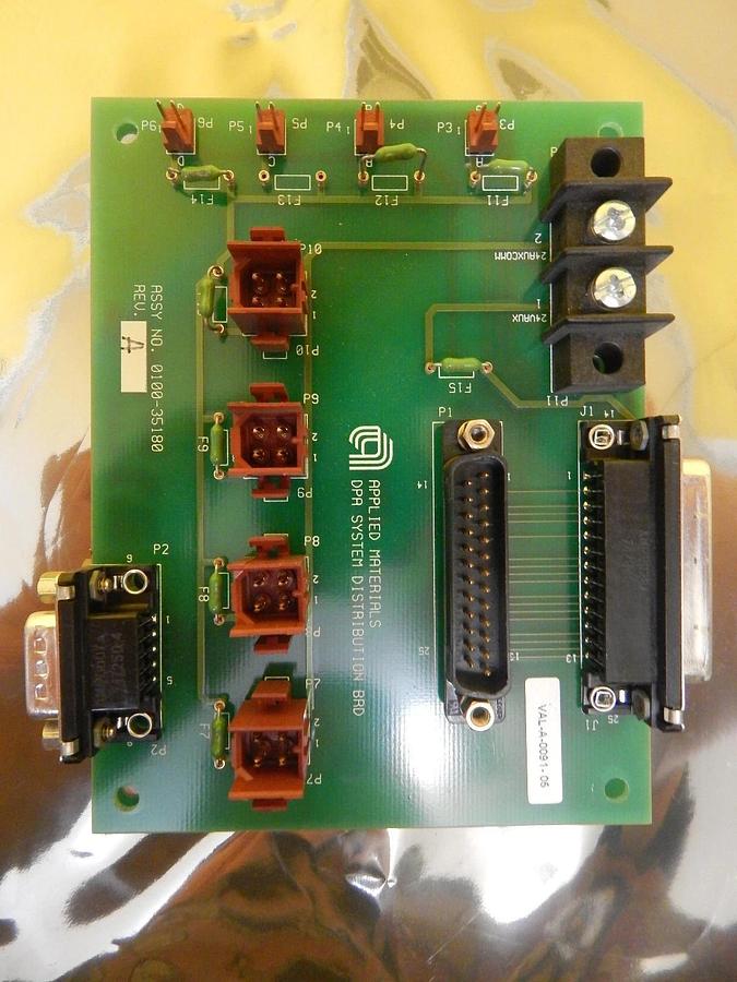 Used AMAT Applied Materials 0100-35180 DPA System Distribution Board PCB P5000 Used