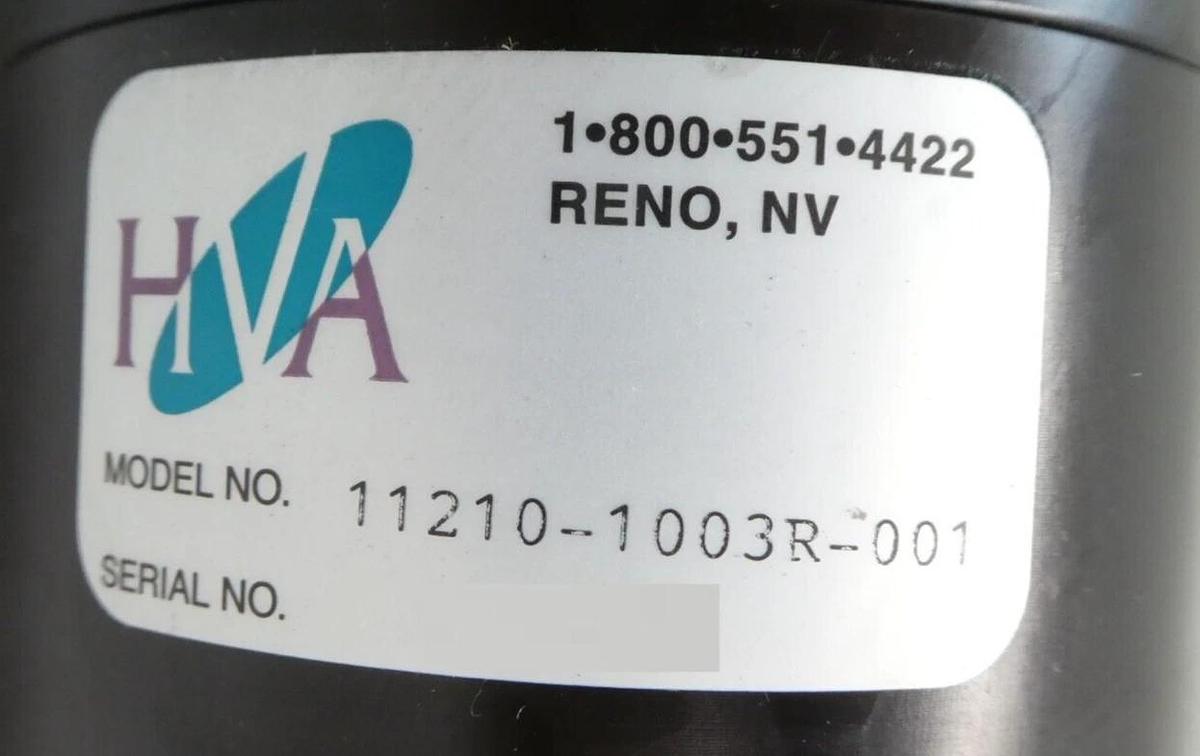 Used HVA High Vacuum Apparatus 11210-1003R-001 Gave Valve Working Surplus