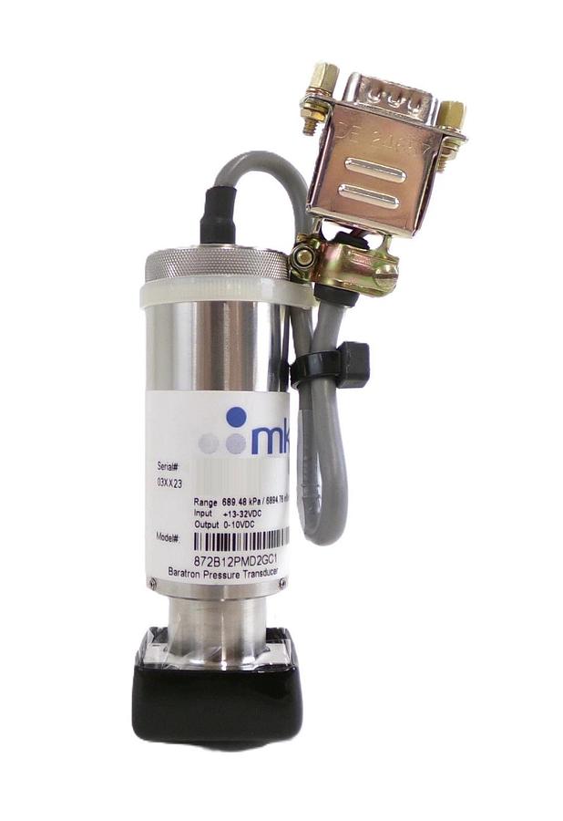 MKS Instruments 872B12PMD2GC1 Baratron Pressure Transducer New Surplus