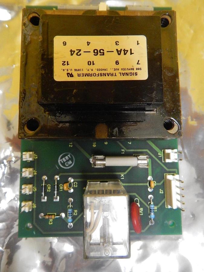 Used Delta Design 1662040-501 AC Power Control 1308 Transformer Board PCB Rev. G Used