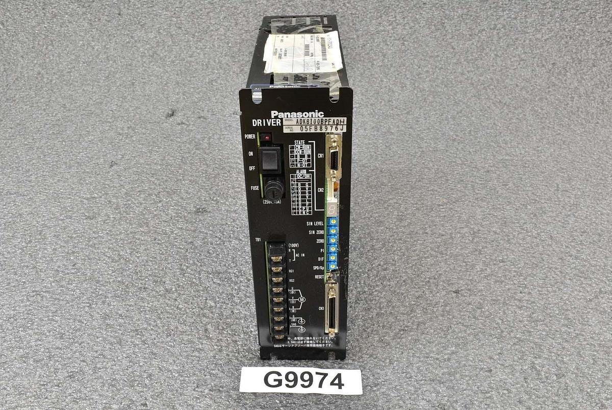 Used Panasonic ADKB100BPFADH E-Axis Driver
