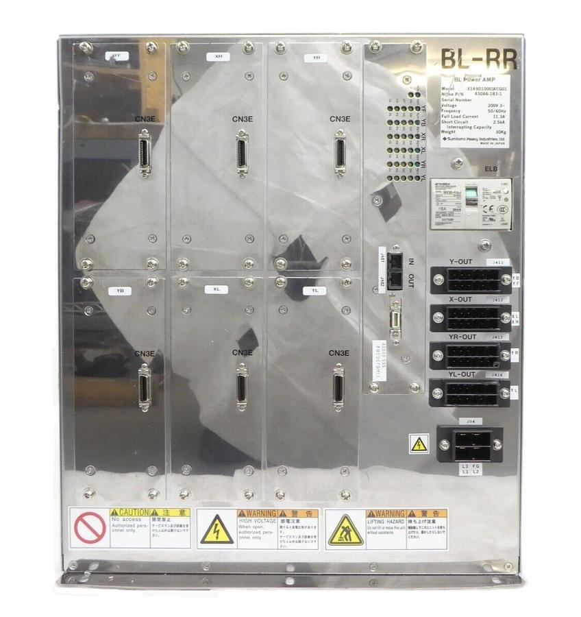 Used Sumitomo X149D10001ACG01 BL Power Amp BL-RR Nikon 4S066-183-1 Untested Spare