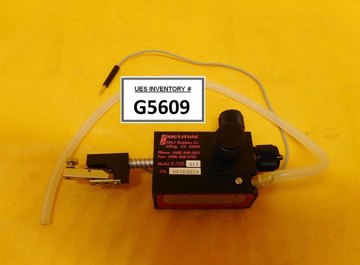 Used Signatone S-725-SLV Micropositioner Used Working