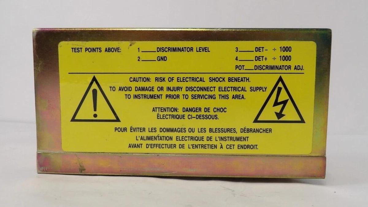 Used AB Sciex 017960 ETP Multiplier Module 1007914 API 3200 Dented Working Spare