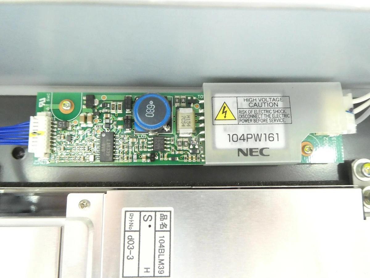 Used Tecnart TM104-HKT-PN Color LCD Monitor 10.5" Kokusai Zestone DD-1203V Working