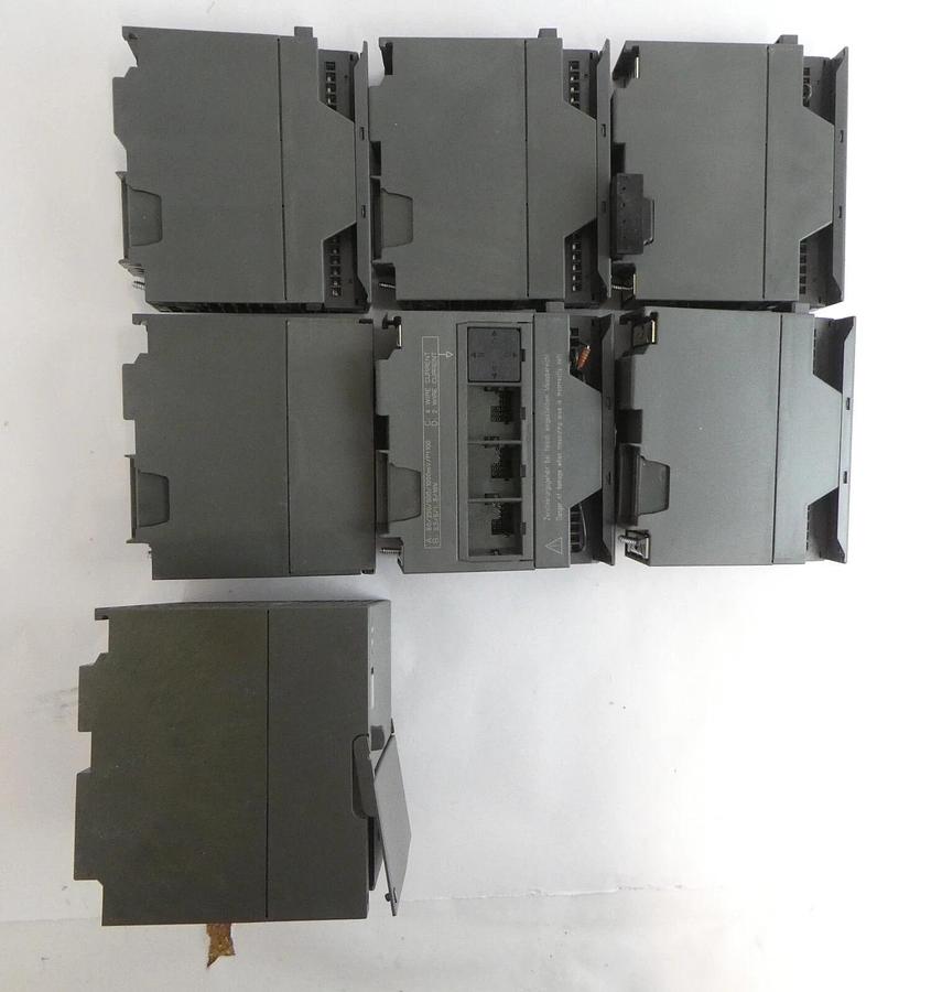 Used Siemens SIMATIC ET 200M 6 Module PLC Unit SM331 SM321 SM322 SM332 Working