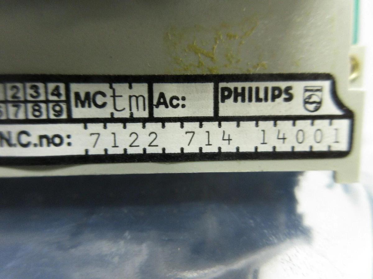 Used Philips 7122 714 14001 Processor PCB Card MCDM 60 1,6 ASML PAS 5000/2500 Used