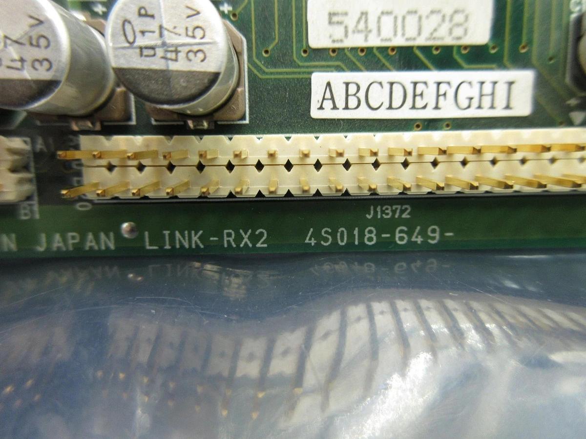 Used Nikon Precision 4S018-649 Processor Board PCB LINK-RX2 NSR System Working