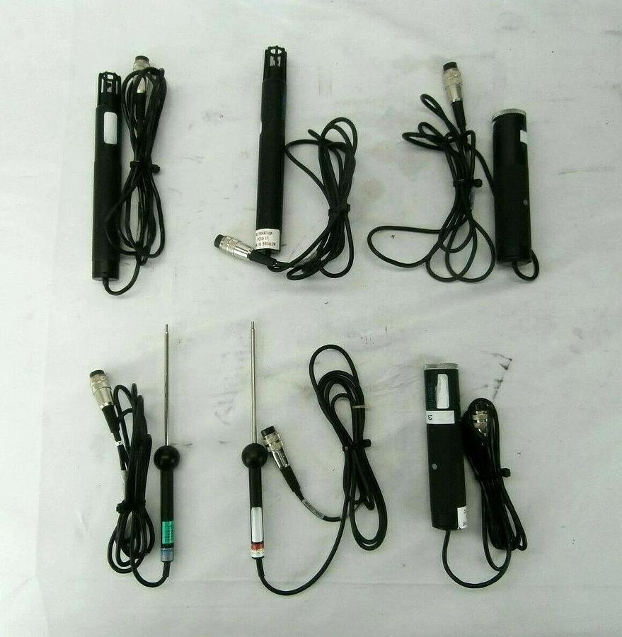 Used Solomat MPM 4100 Environmental Monitoring System Set of 2 w/Probes P327E 355RHB