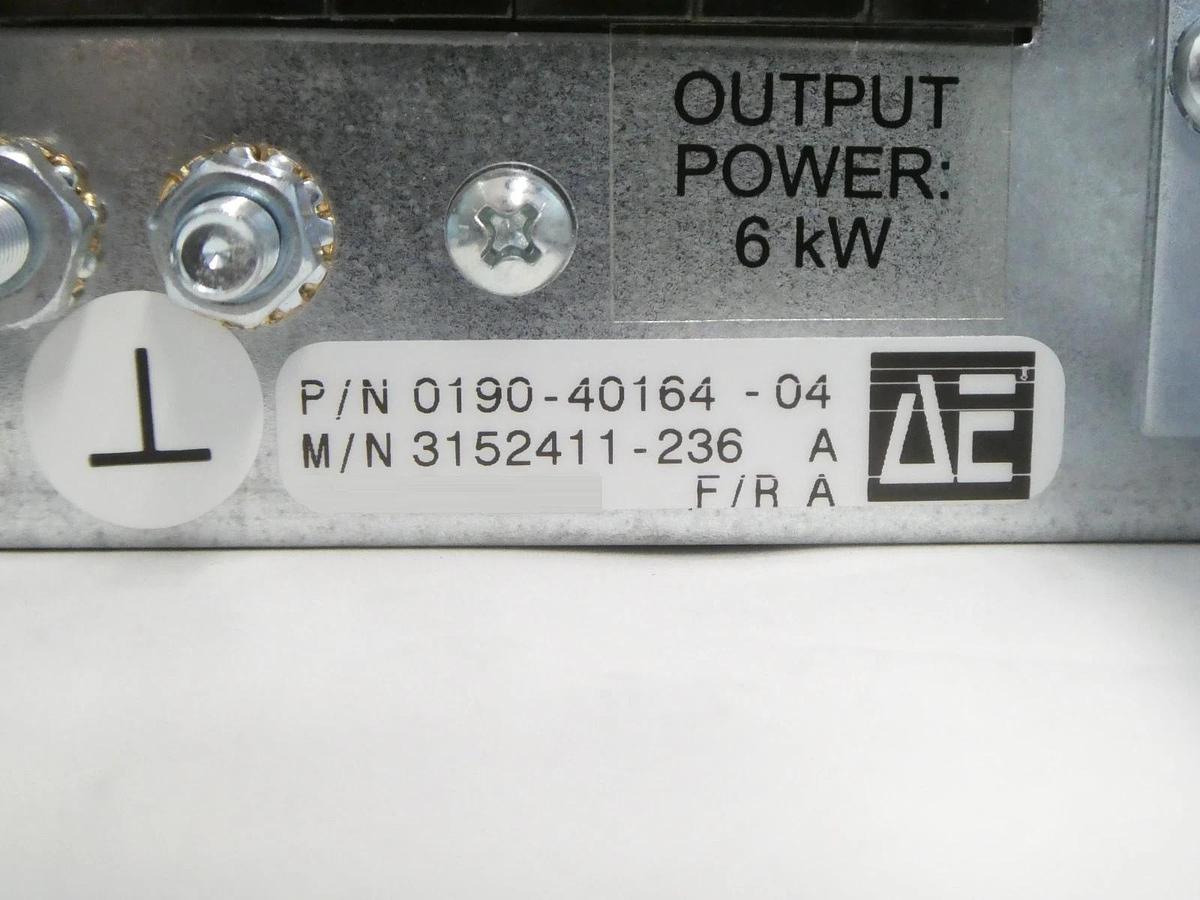 Used MDX Pinnacle II AE Advanced Energy 3152411-236 6kW DC Power Supply Working