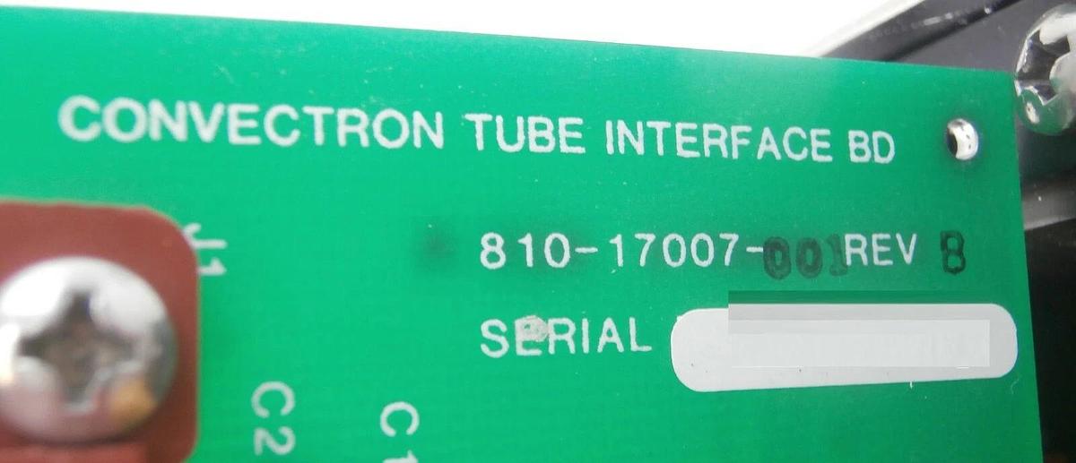 Used Lam Research 17620-1-A-4318 Tri-Convectron Interface Assembly 4420 Working Spare