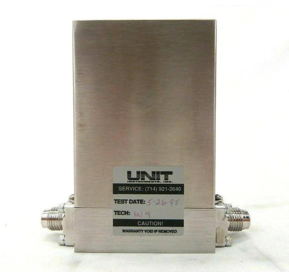 Used UNIT Instruments UFC-8160 Mass Flow Controller MFC 200 SCCM N2 Working Spare
