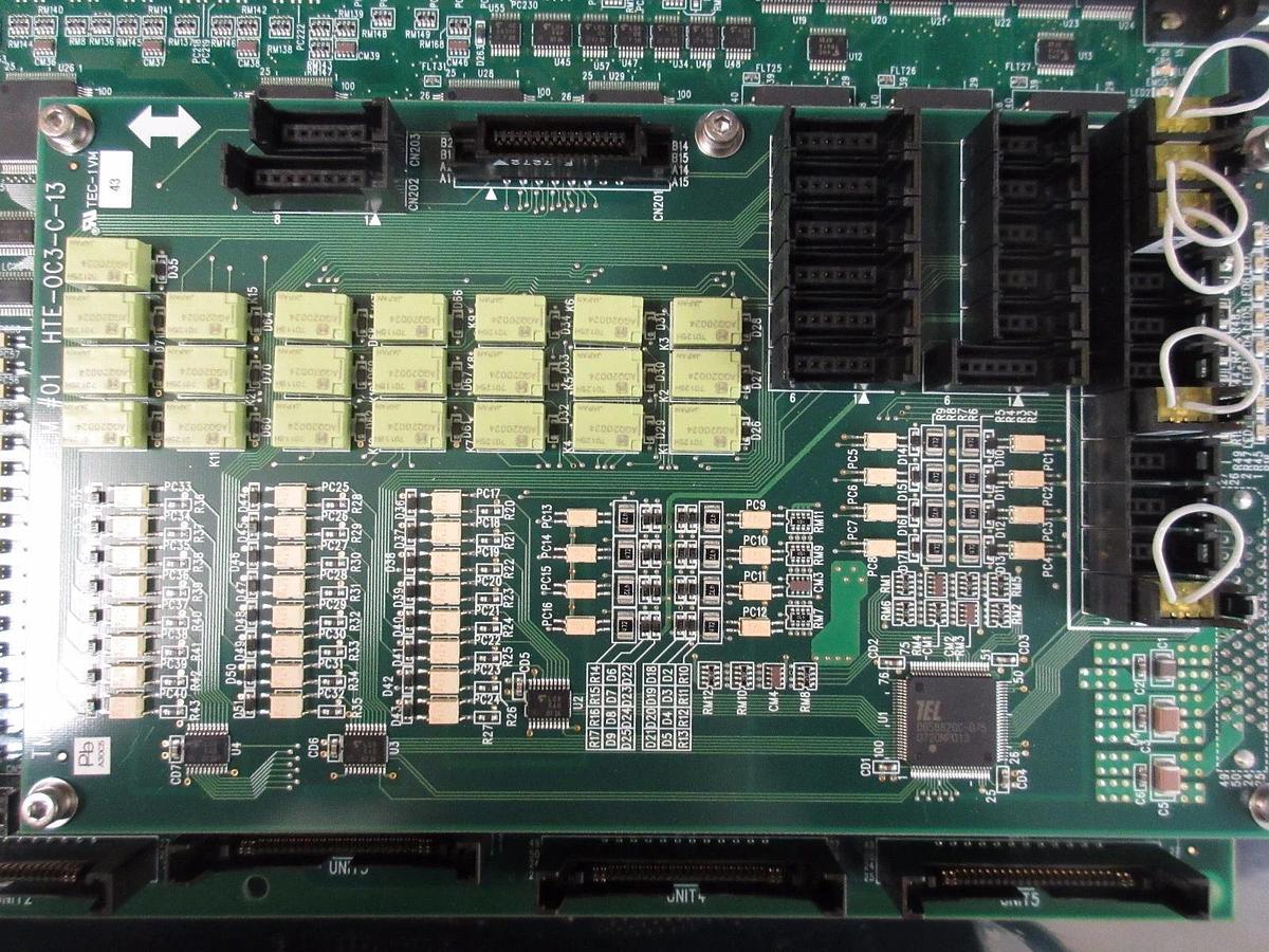 Used TEL Tokyo Electron HTE-OV5-A-11 HP #01 HTE-0C3-C-13 PCB Board Lithius Used