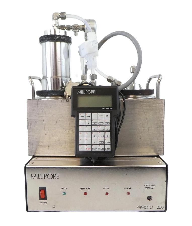 Used Millipore Photo-250 Photoresist Pump System Controller W2501PC01 W2501PH01 Spare