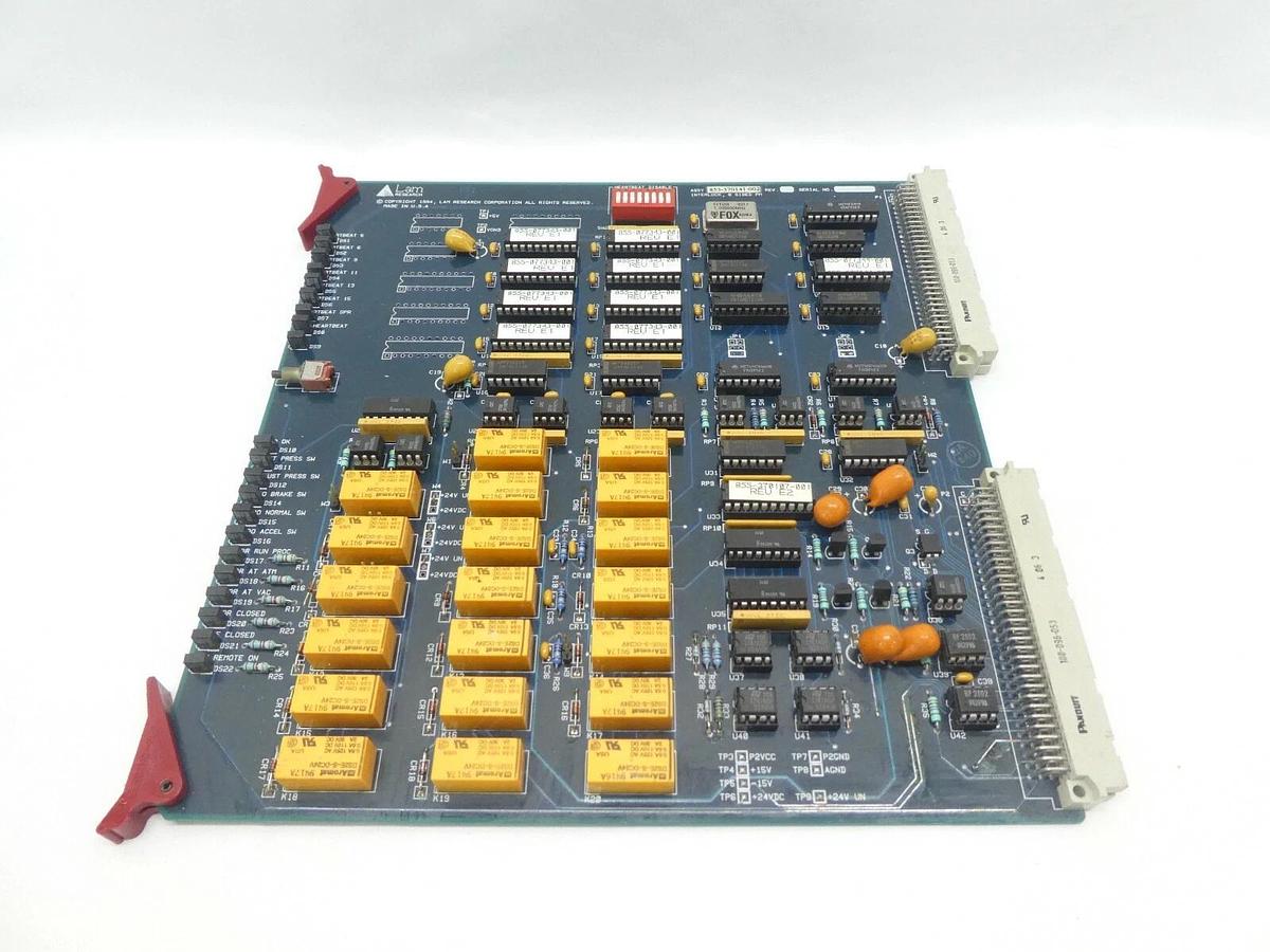 Used Lam Research 853-370141-002 8 Sided PM Interlock PCB Card Working Surplus
