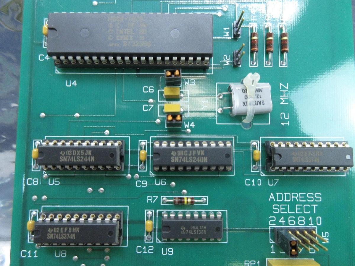 Used Perkin-Elmer 851-8618-004 Processor PCB Card A5167 Rev. K SVG ASML 90S Used