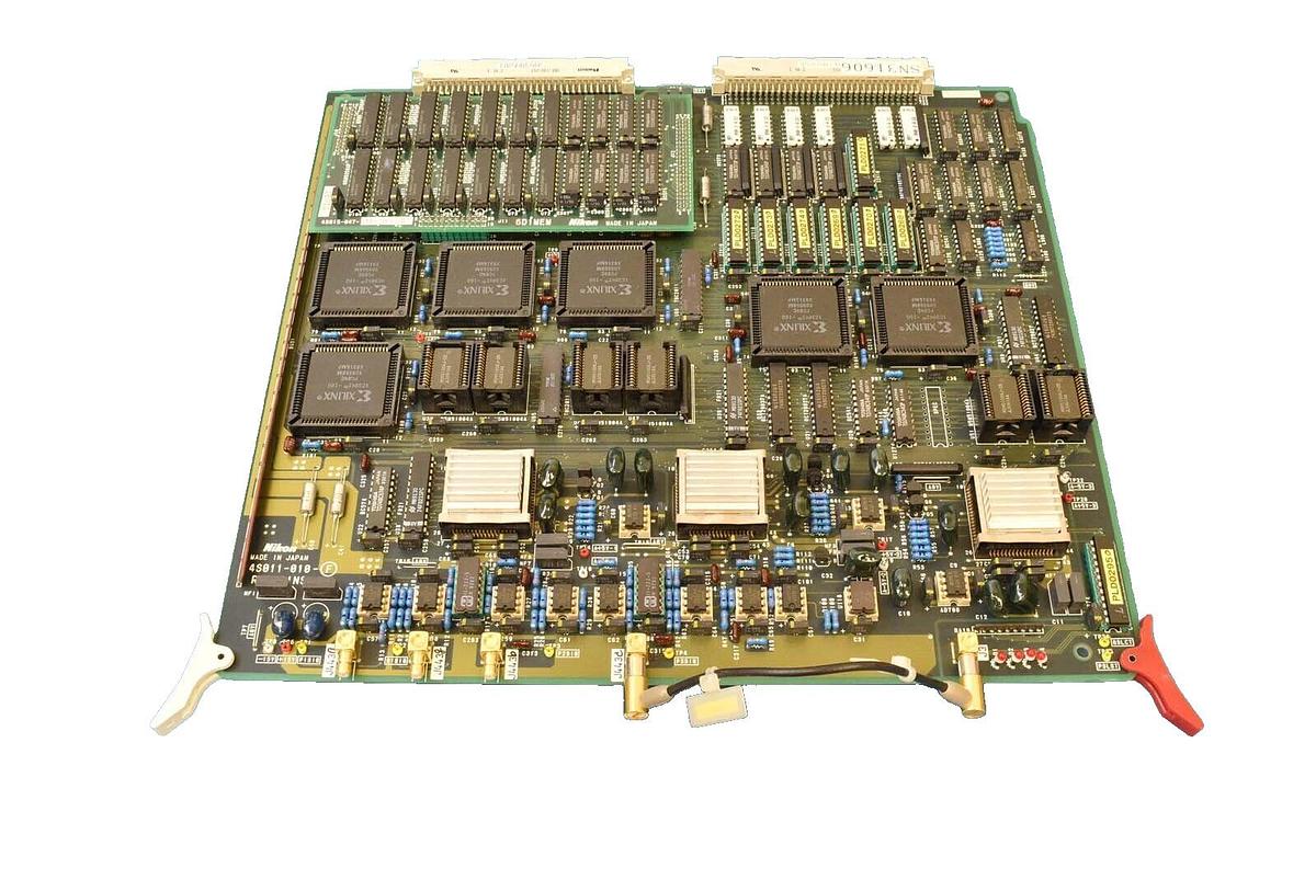 Used Nikon 4S011-010 Stepper M-Line PCB Card Spare Surplus