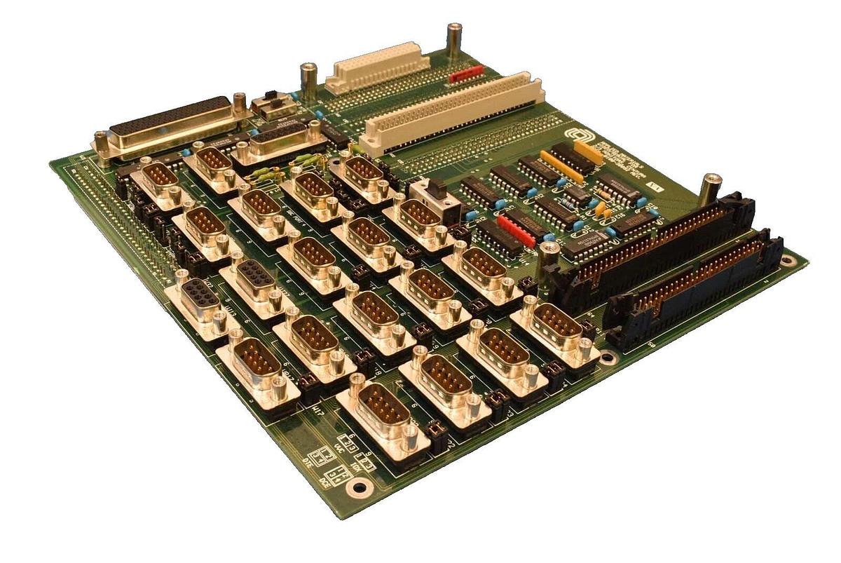 Used AMAT Applied Materials 0100-38092 Video/Serial for 2/3 Monitors PCB Working