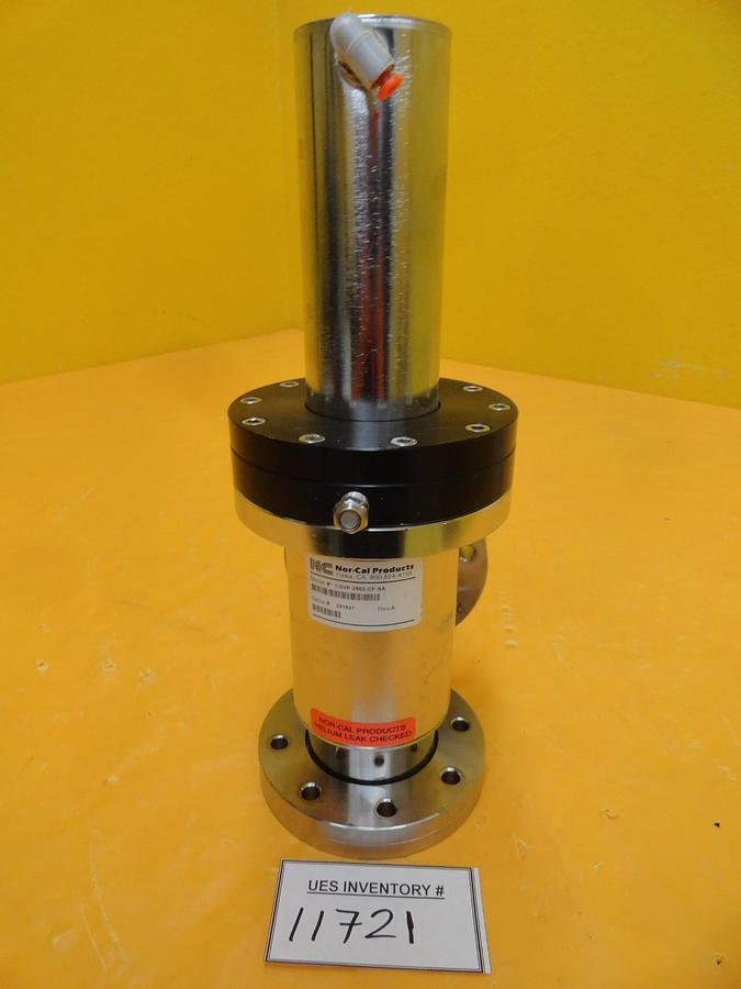 Used Nor-Cal Products CSVP-2502-CF-SA Copper Seal Angle Valve Used Working