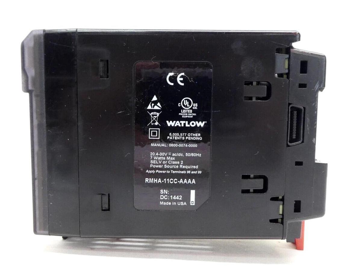 Used Watlow RMHA-11CC-AAAA High Density Control Module EZ-ZONE Working Surplus