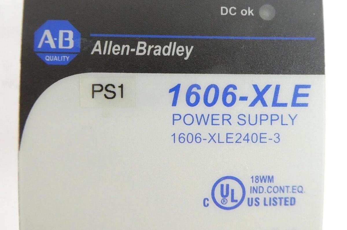 Used AB Allen-Bradley 1606-XLE240E-3 PLC Automation Power Supply 1606-XLE Working