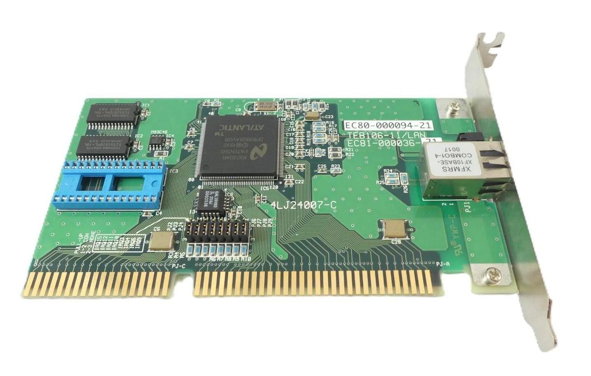 Used TEL Tokyo Electron EC81-000036-21 TEB106-11/LAN PCB Card EC80-000094-21 Working