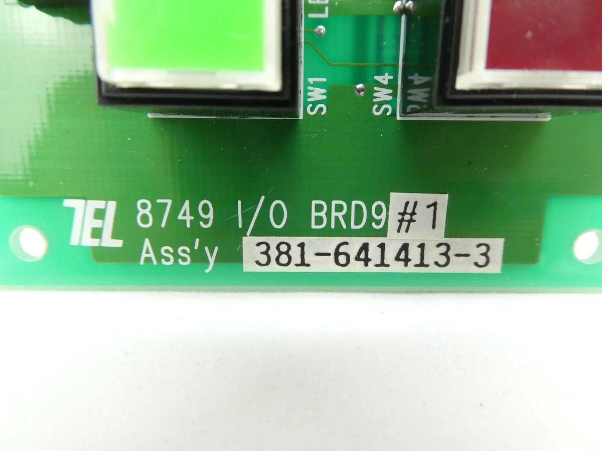 Used TEL Tokyo Electron 381-640926-3 8749 Connector Board PCB 308-640926-2 Working