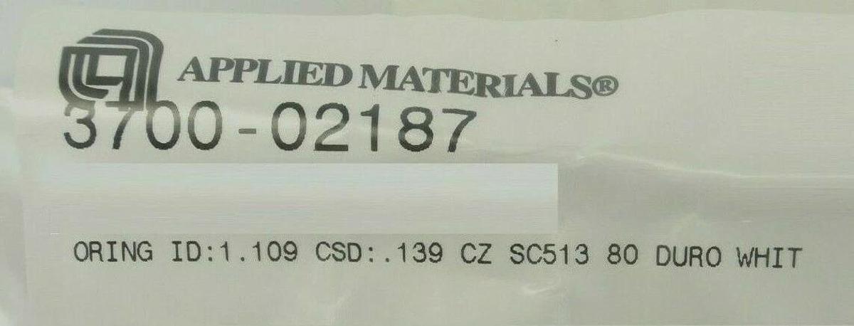 AMAT Applied Materials 3700-02187 Chemraz O-Ring Reseller Lot of 4 New