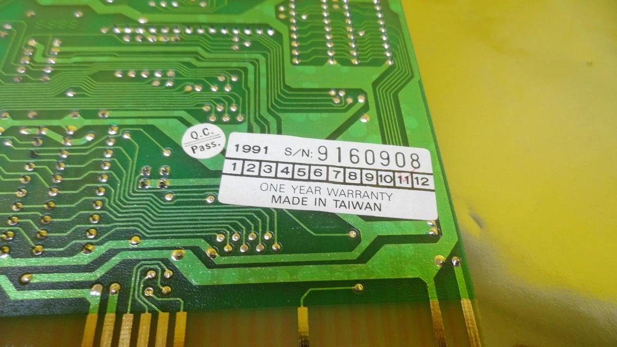 Used Winbond ID2W86855AF Graphics Card PCB W86855AF Used Working
