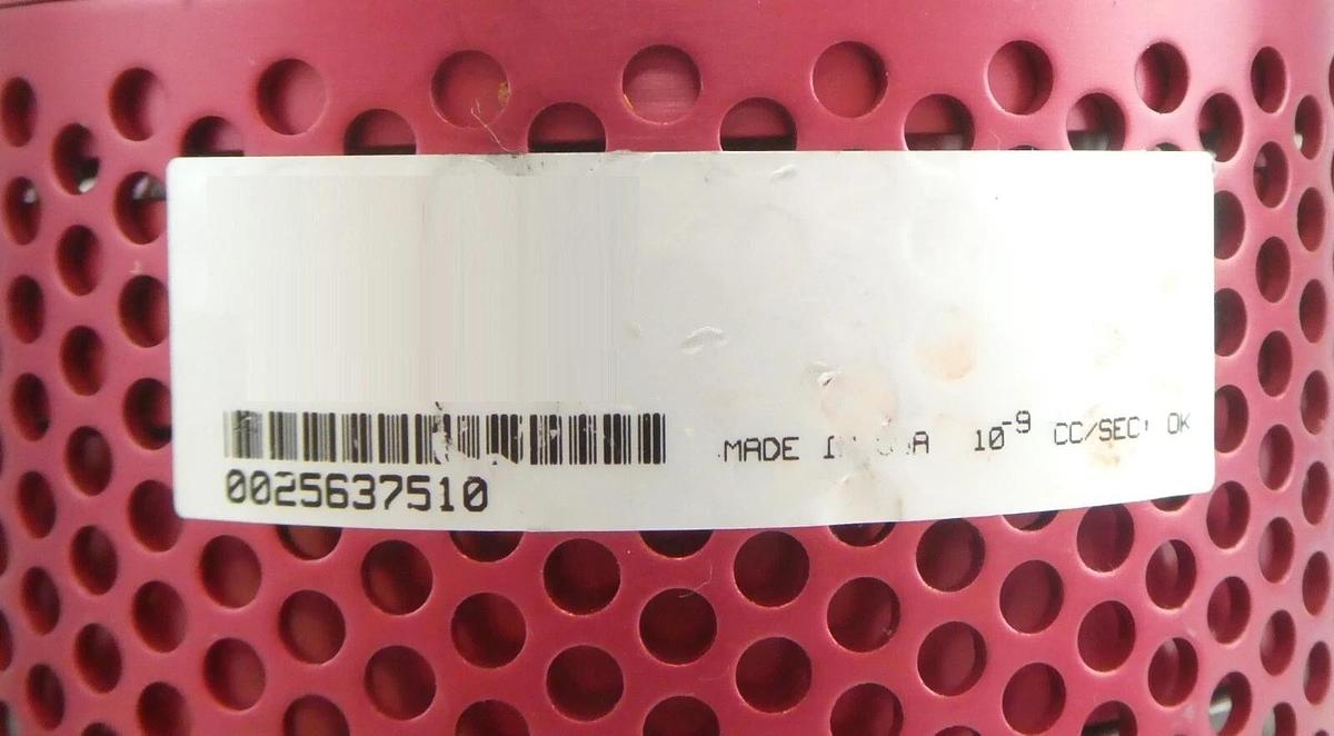 Used MKS Instruments 0025637510 Angle Valve Assembly W/Heater Jacket Working