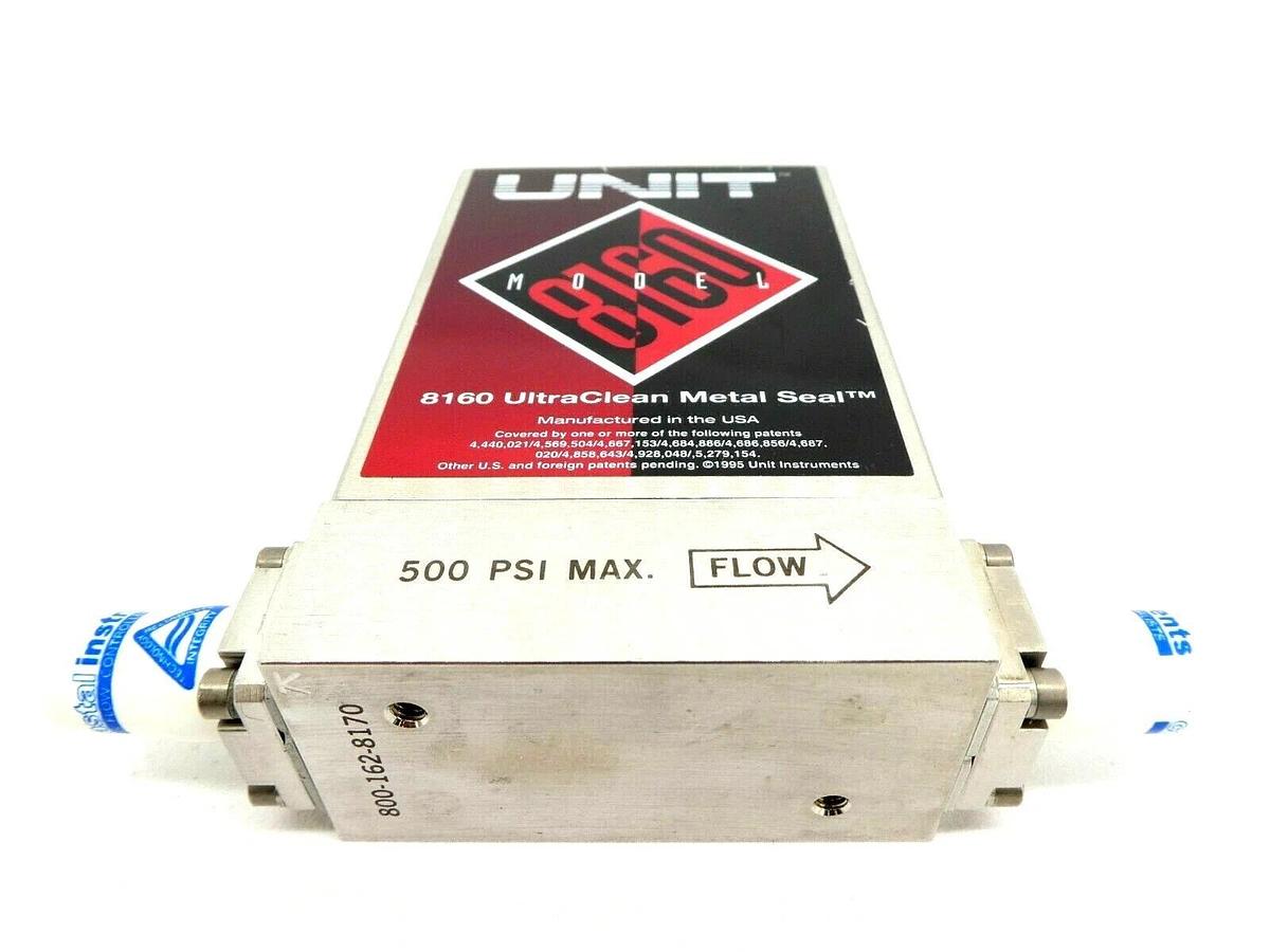 Refurbished UNIT Instruments UFC-8160 Mass Flow Controller MFC 3 SLM N2 8160 Refurbished