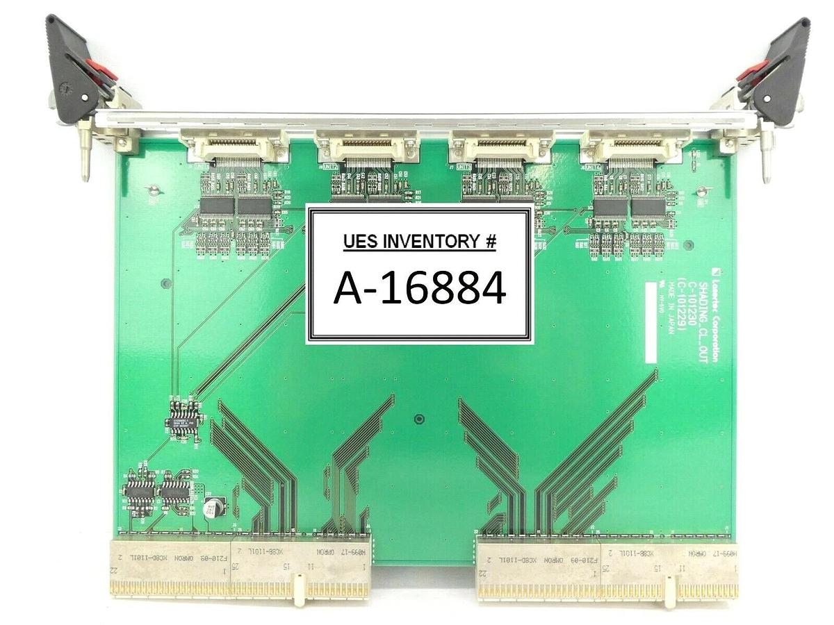 Used Lasertec C-101230 Interface I/O Board PCB Card SHADING_CL_OUT C-101229 Working