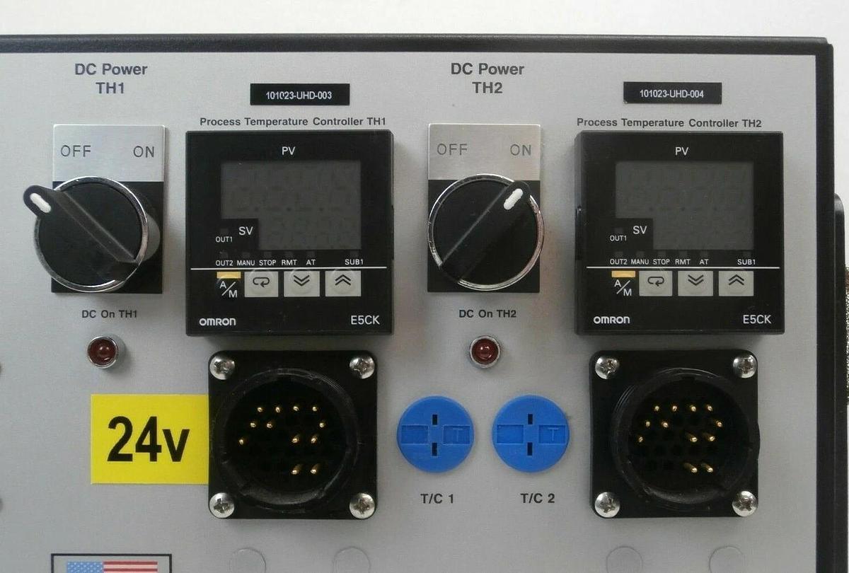 Used USTC 5FOC2A2A Thermal Control System 2402 with Thermal Head Working Spare