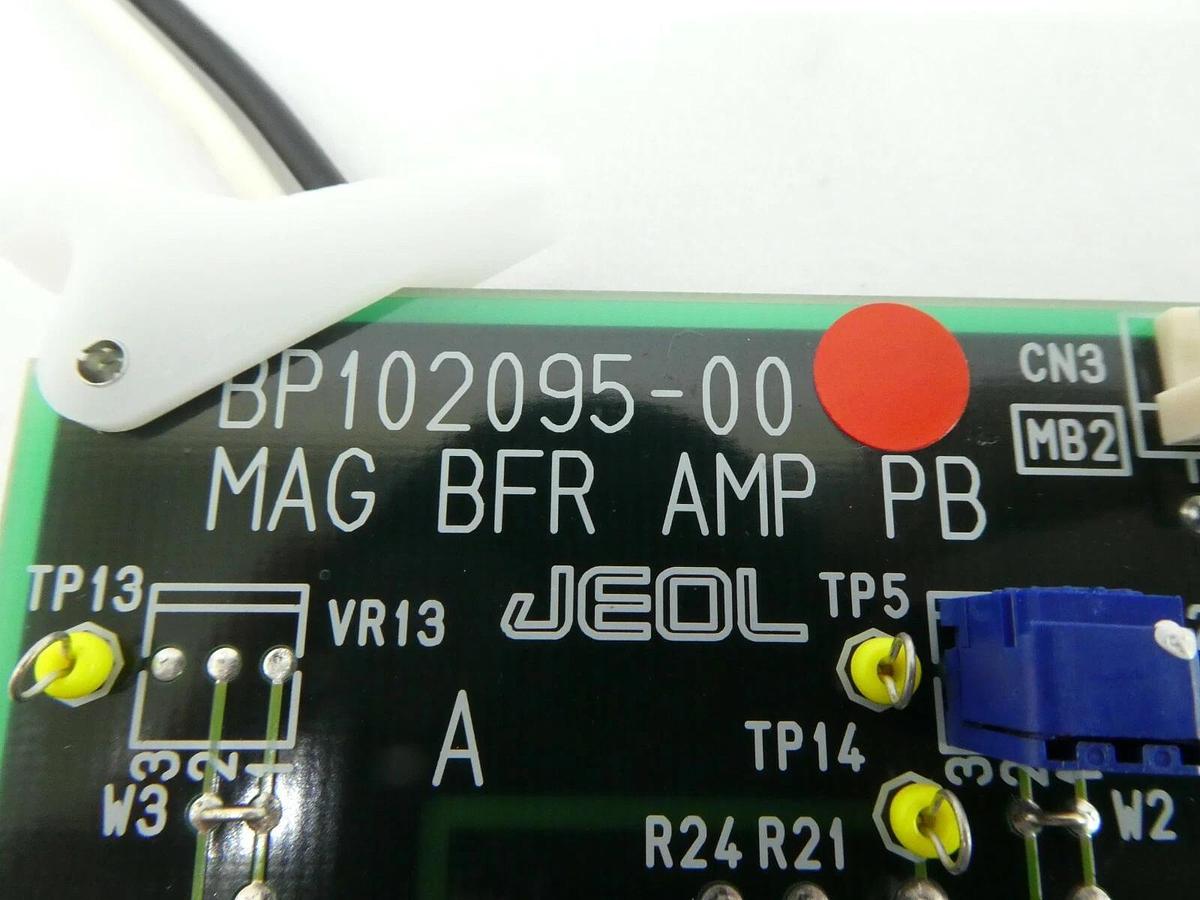 Used JEOL BP102095-00 MAG BFR AMP PB PCB Card JWS-7555S Wafer Review SEM Working