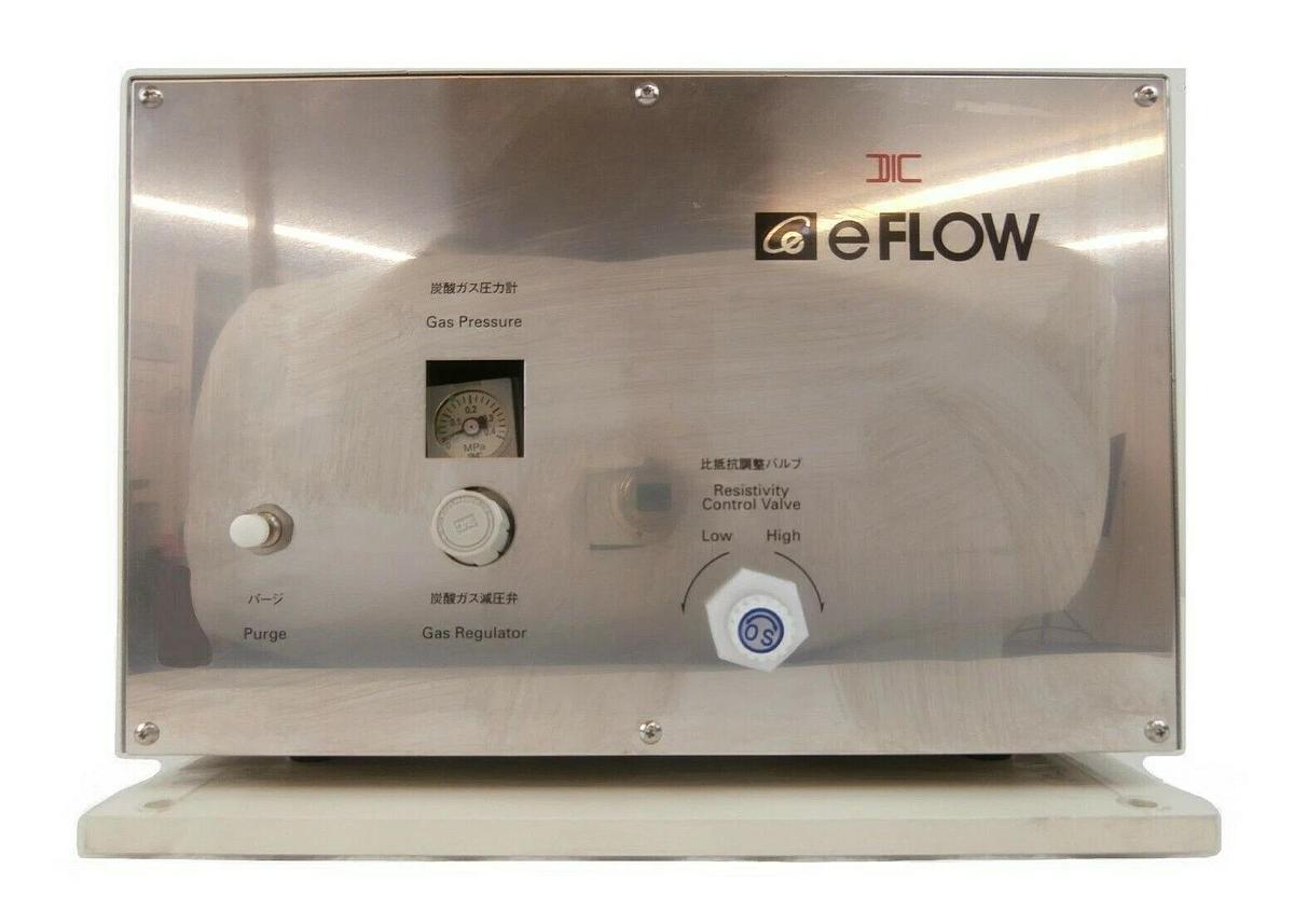 Used Dainippon eFLOW SD16L-24SH W Water Resistivity Control Unit Working Surplus
